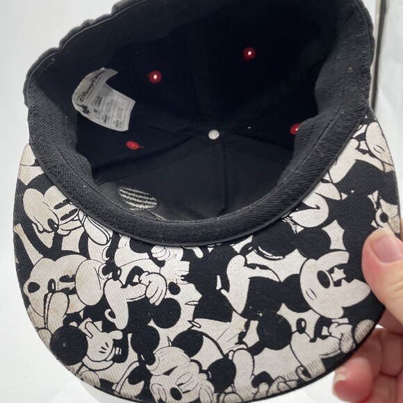 Official Disney Parks Angry Mickey Mouse Graffiti baseball cap - youth size  hat - Picture 8 of 11